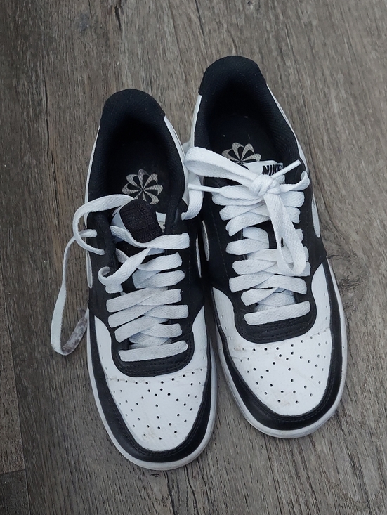 Nike Other - Nike Mens/Big Boys 7 Court Vision Black and White Sneakers